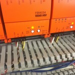 Die Schaltschrankanlage nach der Reinigung